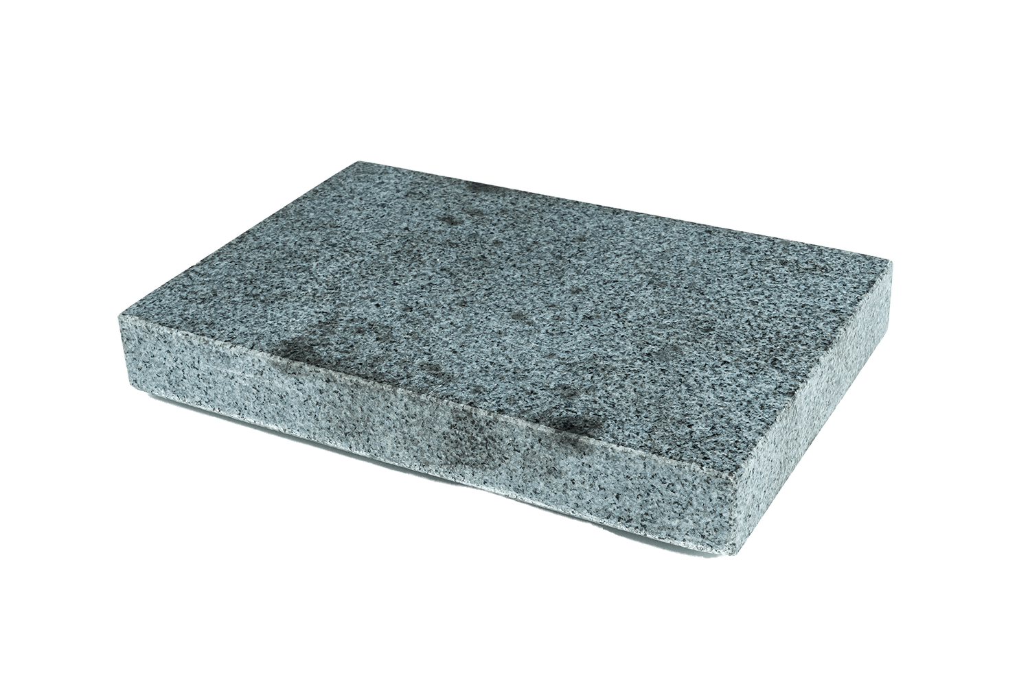 Beefstone Stein für Modell "UNO" 20,3cm x 13,3cm x 3cm aus grauem Granit 